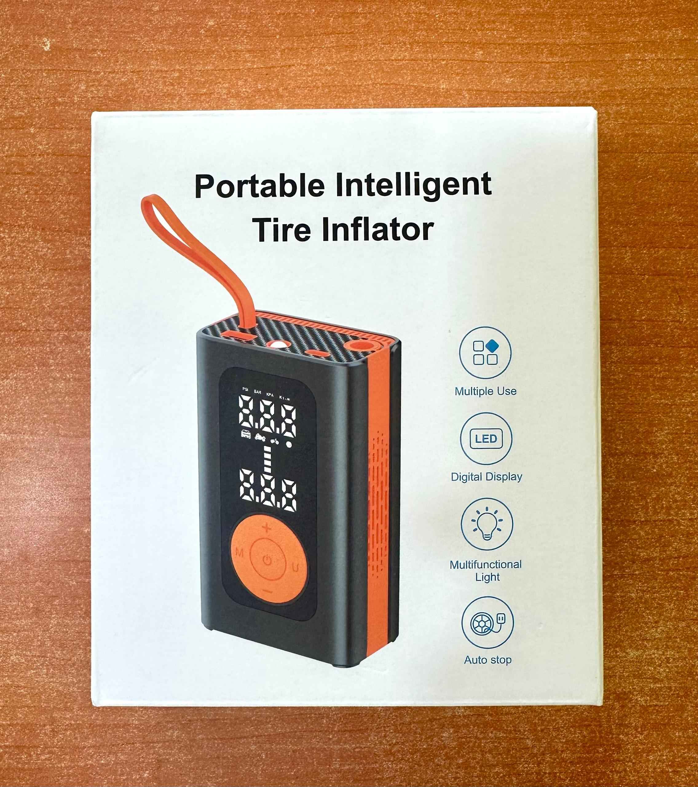Portable Intelligent Tire Inflator With 150psi for Vehicles - Wm-001